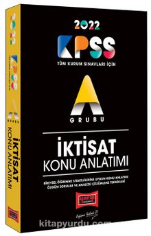 2022 KPSS A Grubu İktisat Konu Anlatımı kitap kapağı