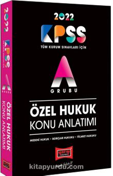 2022 KPSS A Grubu Özel Hukuk Konu Anlatımı kitap kapağı