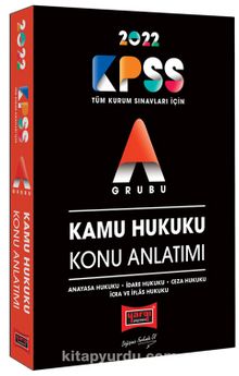 2022 KPSS A Grubu Kamu Hukuku Konu Anlatımı kitap kapağı