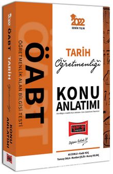 2022 ÖABT Tarih Öğretmenliği Konu Anlatımı kitap kapağı
