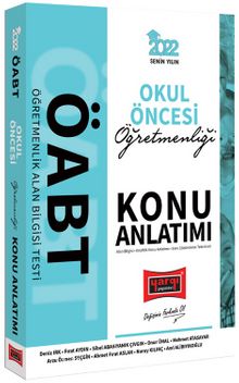 2022 ÖABT Okul Öncesi Öğretmenliği Konu Anlatımı kitap kapağı