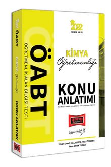 2022 ÖABT Kimya Öğretmenliği Konu Anlatımı kitap kapağı
