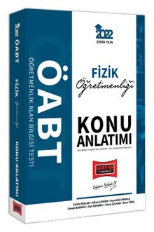 2022 ÖABT Fizik Öğretmenliği Konu Anlatımı kitap kapağı