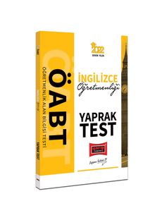 2022 ÖABT İngilizce Öğretmenliği Yaprak Test kitap kapağı