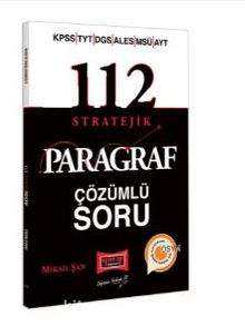 2022 KPSS YKS DGS ALES MSÜ 112 Stratejik Çözümlü Soru Bankası kitap kapağı