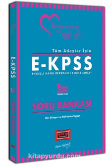 2022 Tüm Adaylar İçin E-KPSS Soru Bankası kitap kapağı