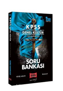2022 KPSS Genel Kültür Tüm Adaylar İçin Tarihin Hazinesi Tamamı Çözümlü Soru Bankası kitap kapağı