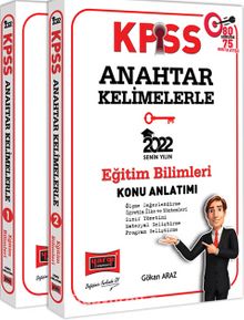 2022 KPSS Eğitim Bilimleri Anahtar Kelimelerle Konu Anlatımı kitap kapağı