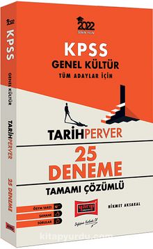 2022 KPSS Genel Kültür TarihPerver Tamamı Çözümlü 25 Deneme kitap kapağı