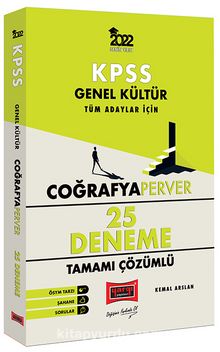 2022 KPSS Genel Kültür CoğrafyaPerver Tamamı Çözümlü 25 Deneme kitap kapağı