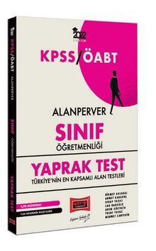 2022 ÖABT Alan Perver Sınıf Öğretmenliği Yaprak Test kitap kapağı