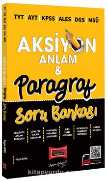 2022 TYT AYT KPSS ALES DGS MSÜ Aksiyon Anlam & Paragraf Soru Bankası kitap kapağı