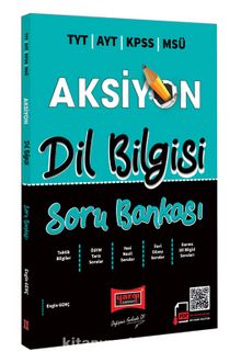 TYT AYT KPSS MSÜ Aksiyon Dil Bilgisi Soru Bankası kitap kapağı
