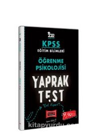 2022 KPSS Eğitim Bilimleri Öğrenme Psikolojisi Yaprak Test kitap kapağı