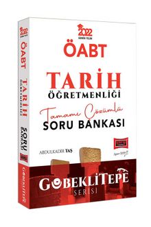 2022 ÖABT Göbeklitepe Serisi Tarih Öğretmenliği Tamamı Çözümlü Soru Bankası kitap kapağı