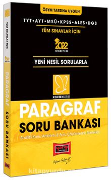 2022 TYT AYT MSÜ KPSS ALES DGS Paragraf Soru Bankası kitap kapağı