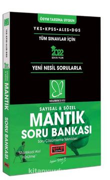 2022 YKS KPSS ALES DGS Kelebek Serisi Sayısal Sözel Mantık Soru Bankası kitap kapağı