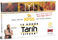 2022 KPSS Lisans Lise Ön Lisans 10 Günde Şipşak Tarih kitap kapağı