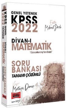 2022 KPSS Genel Yetenek Divan-ı Matematik Tamamı Çözümlü Soru Bankası kitap kapağı