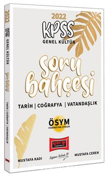 2022 KPSS Genel Kültür Tarih Coğrafya Vatandaşlık Soru Bahçesi kitap kapağı