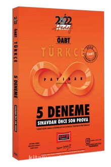 2022 ÖABT Payidar Türkçe Öğretmenliği Sınavdan Önce Son Prova 5 Deneme kitap kapağı