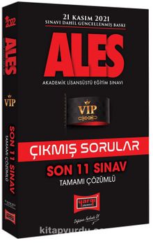 ALES Son 11 Sınav Tamamı Çözümlü Çıkmış Sorular kitap kapağı
