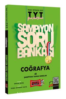 2022 TYT Coğrafya Şampiyon Soru Bankası kitap kapağı