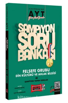2022 AYT Şampiyon Felsefe Grubu Din Kültürü Soru Bankası kitap kapağı
