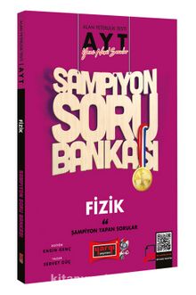 2022 AYT Şampiyon Fizik Soru Bankası kitap kapağı