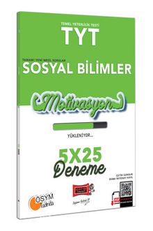TYT Motivasyon Sosyal Bilimler 5x25 Denemesi kitap kapağı
