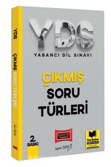 YDS Çıkmış Soru Türleri kitap kapağı
