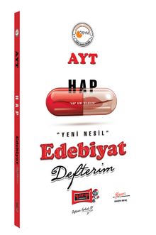 AYT Hap Edebiyat Defterim kitap kapağı