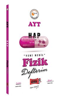 AYT Hap Fizik Defterim kitap kapağı