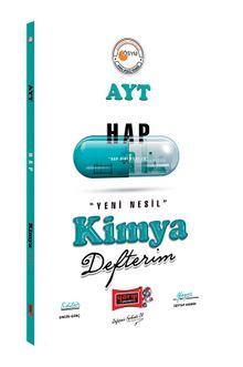 AYT Hap Kimya Defterim kitap kapağı