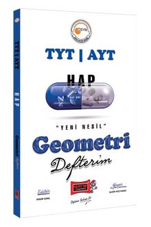 TYT AYT Hap Geometri Defterim kitap kapağı