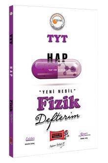 TYT Hap Fizik Defterim kitap kapağı