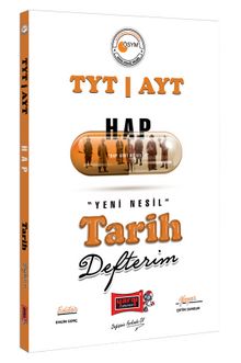 TYT AYT Hap Tarih Defterim kitap kapağı