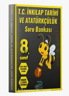 8. Sınf T.C. İnkılap Tarihi Ve Atatürkçülük Soru Bankası kitap kapağı