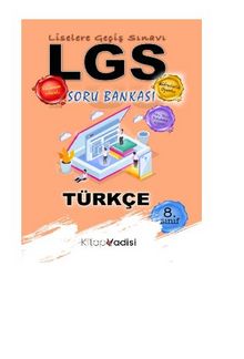 8.Sınıf LGS Türkçe Soru Bankası kitap kapağı
