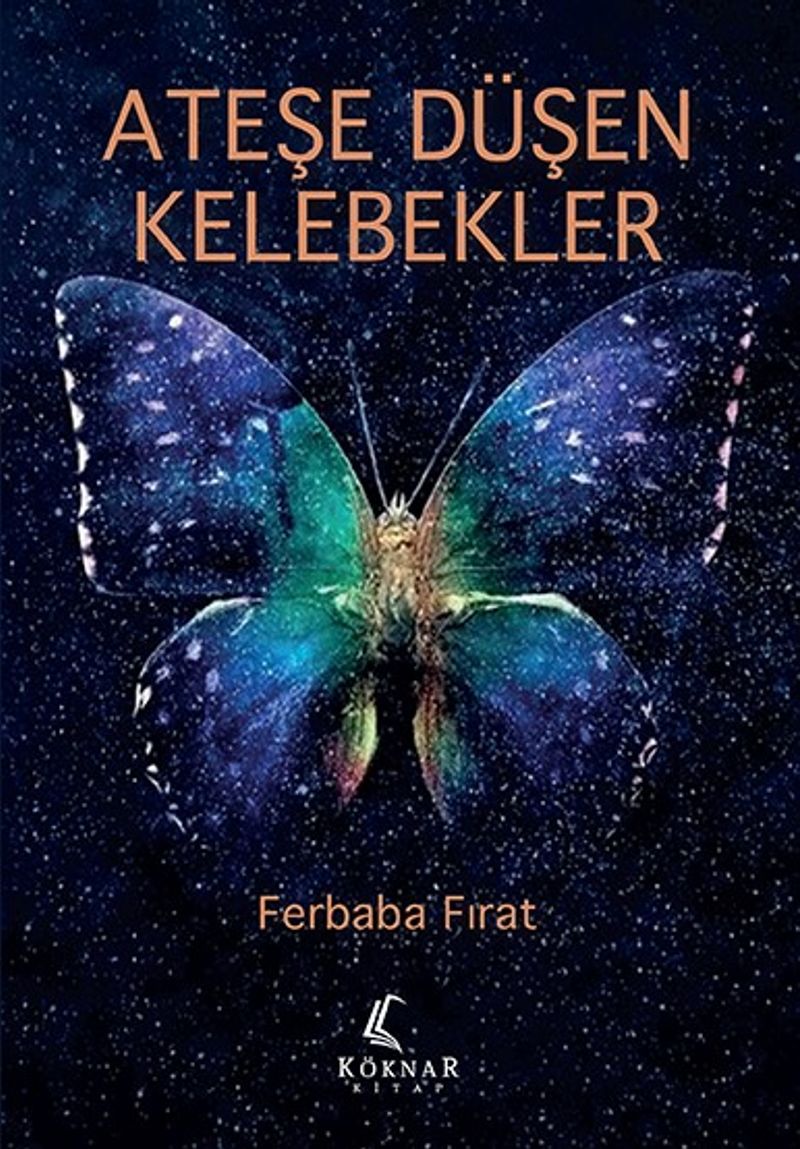 Ateşe Düşen Kelebekler kitap kapağı