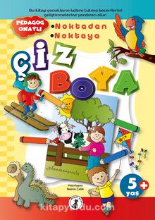 Noktadan Noktaya Çiz Boya (5+ Yaş) kitap kapağı