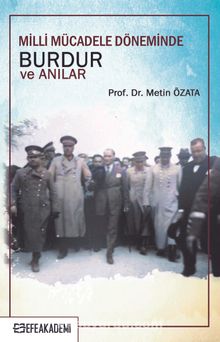 Milli Mücadele Döneminde Burdur ve Anılar kitap kapağı