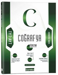 TYT-AYT Coğrafya Soru Bankası kitap kapağı