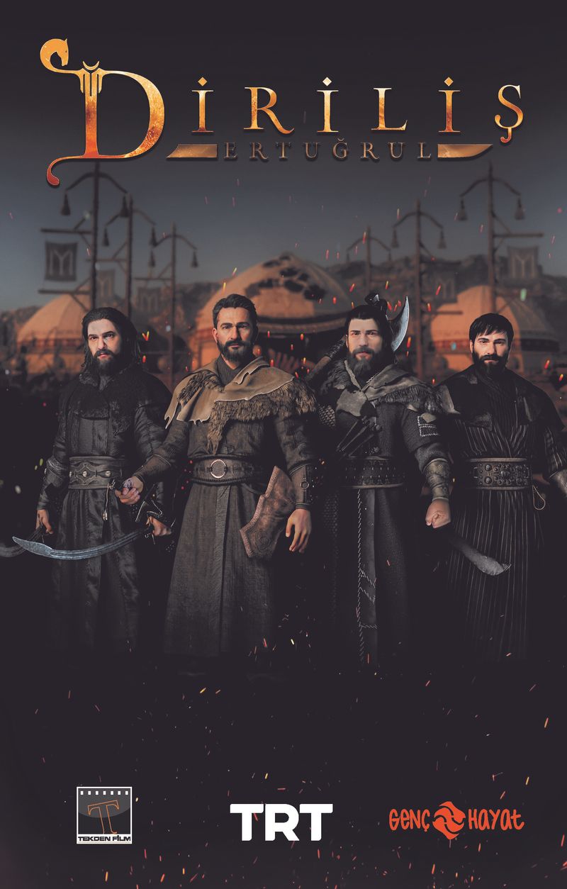 Diriliş Ertuğrul kitap kapağı