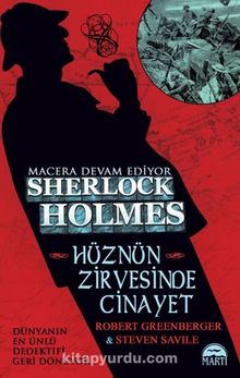 Sherlock Holmes - Hüznün Zirvesi̇nde Ci̇nayet kitap kapağı