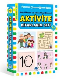 Aktivite Kitaplarım Seti 4+ Yaş Okul Öncesi Ve Erken Okul Dönemi kitap kapağı