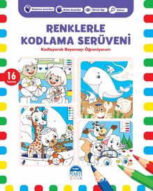 Renklerle Kodlama Serüveni 1 kitap kapağı