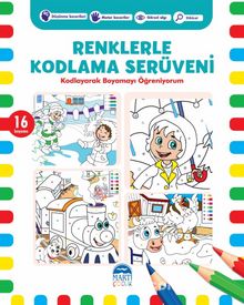 Renklerle Kodlama Serüveni 2 kitap kapağı