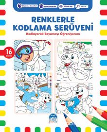 Renklerle Kodlama Serüveni 3 kitap kapağı