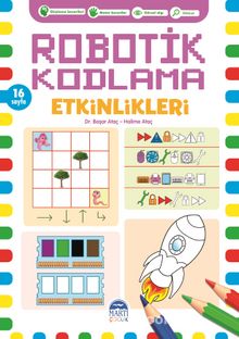 Robotik Kodlama Etkinlikleri 3 kitap kapağı